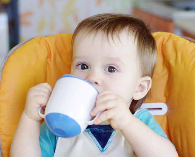 baby drink from cup baby drink from cup
